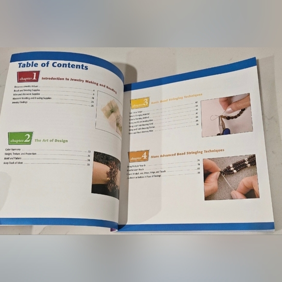 Teach Yourself Visually Jewelry Making And Beading Paperback Crafting DIY Book - Picture 5 of 9